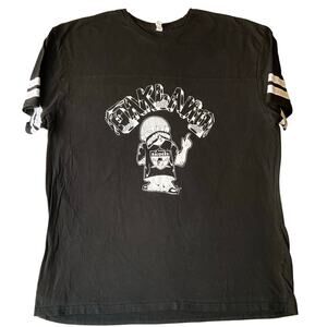 Live and Tell Women T-shirt size 2XL Short Sleeve The Oakland Raiders Black